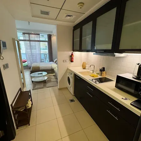 Modern Studio Apartment In Dubai Marina Exterior photo